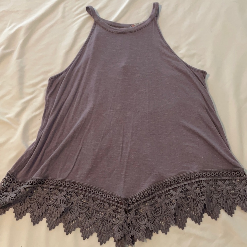 Pink Rose Tank Top